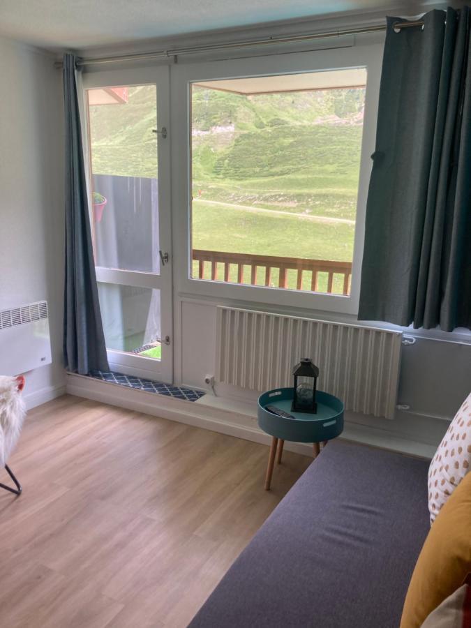 Studio Mongie Aux Pieds Des Pistes Avec Balcon La Mongie Exteriér fotografie